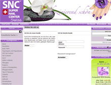 Tablet Screenshot of ch.super-nailcenter.de